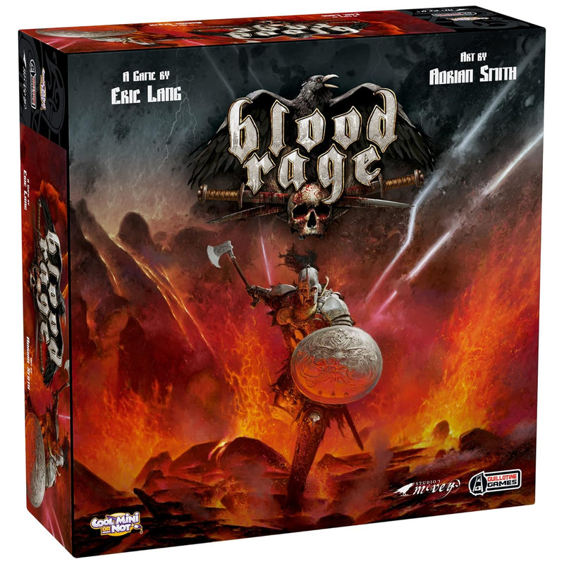Blood Rage (Core Box) | Strategy Game | Viking Fantasy Board Game | Tableto