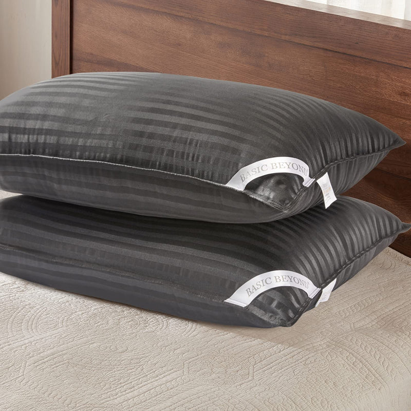 Bed Pillows For Sleeping - King Size Pillows Set Of 2 - Luxury Hotel Collectio