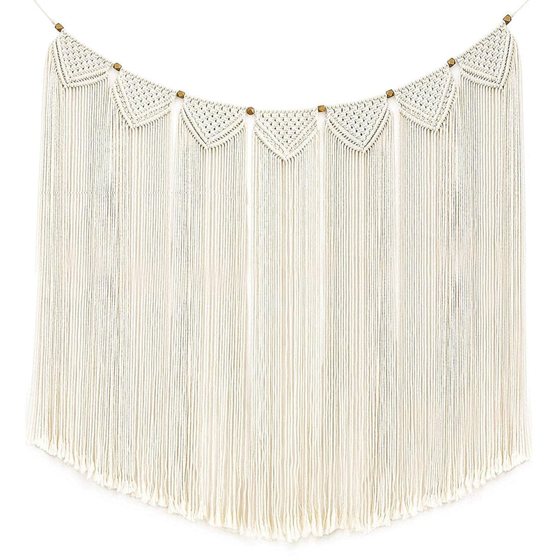 Large Macrame Wall Hanging Boho Tapestry Woven Bohemian Above Bed Wall Decor W