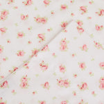 Soft Microfiber Printed Sheets - Luxurious Microfiber Bed Sheets - Includes Flat Sheet, Fitted Sheet With Deep Pockets, & Pillowcases Ivory Full