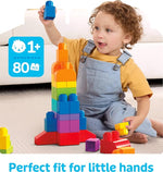 60-Piece Big Building Blocks Set for Toddlers Ages 1+