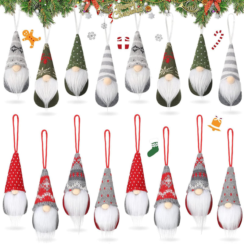 Christmas Ornaments Christmas Tree Hanging Gnomes Ornaments Handmade Swedish T