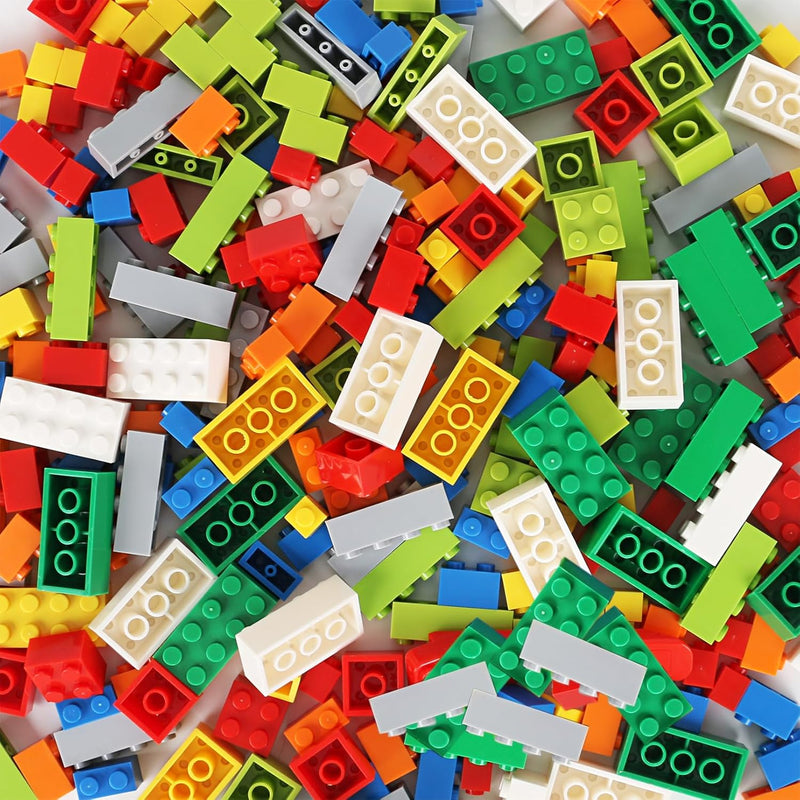 Classic Bulk Bricks, 1.1Cm Higher Building Bricks Compatible With Lego Base
