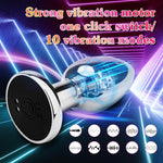 Sex Toy Butt Plug Anal Plug Anal Toy Male Metal 10 Vibrating Anal Plug Electric Anal Plug Adult Sex Toy Male Masturbation Sexual Stimulation Device For Anal Game S