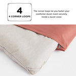 Queen Comforter Set - Beige Comforter Queen Size, Soft Bedding For All Season, 3 Pieces Cationic Dyeing Bedding Set With 1 Comforter And 2 Pillow Shams