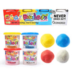 4in1 Scented Modeling Dough Kit, 4 Vibrant Colors, 3 oz Cans