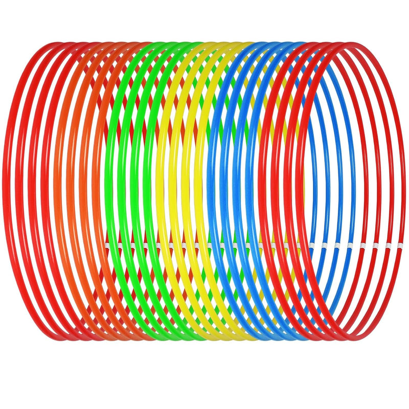 Obstacle Course Ring Set Exercise Hoop Large Hoop Plastic Toys Playground T