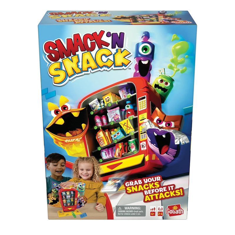 Goliath Smack 'N Snack Game - Collect Snacks from Vending Machine Before Mo