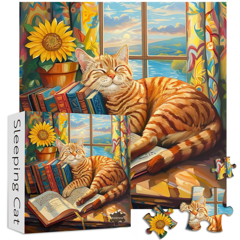 Cat Puzzles For Adults 1000 Pieces And Up, Animal Jigsaw Puzzles Collection