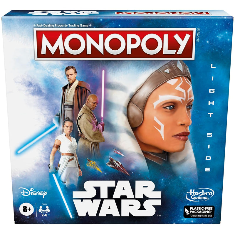 Monopoly Star Wars Light Side Edition Board Game For Families And Kids Ages
