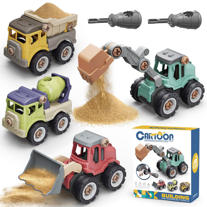 Beach Toys Construction Trucks For Toddler Toys And 3 4 5 6 Years Old Boys