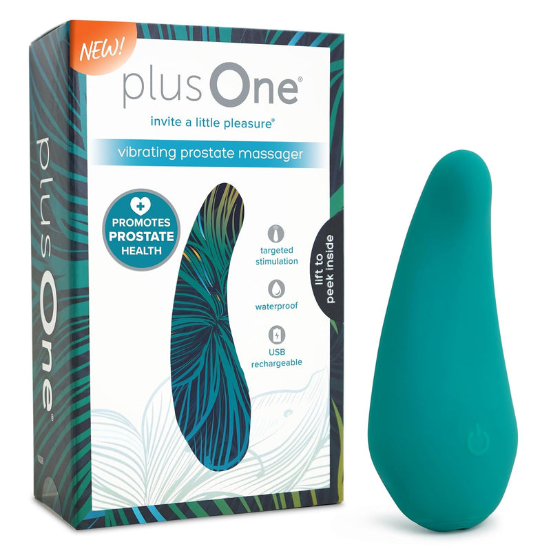 External Prostate Massaging Device - Beginner-Friendly Male Prostate Stimulating Massager With 10 Vibration Modes - Waterproof & Rechargeable