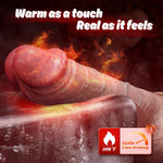 Thrusting Dildo Vibrator Sex Toys - 6In1 App Control Realistic Dildo, 9X9 Thrusting & Vibrating & Heating Modes, Suction Cup Dildos For Anal Clitoral G Spot Vibrator Women Sex Toys Adult Toy