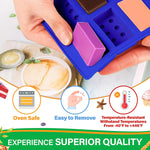 Building Block Silicone Molds for Baking Supplies - 6Pcs Brick Mold Silicone Ice Cube Mold Dome Silicone Mold Jelly Candy Making Supplies - Hot Chocolate Candy Molds Chocolate Molds Candy Making Tools