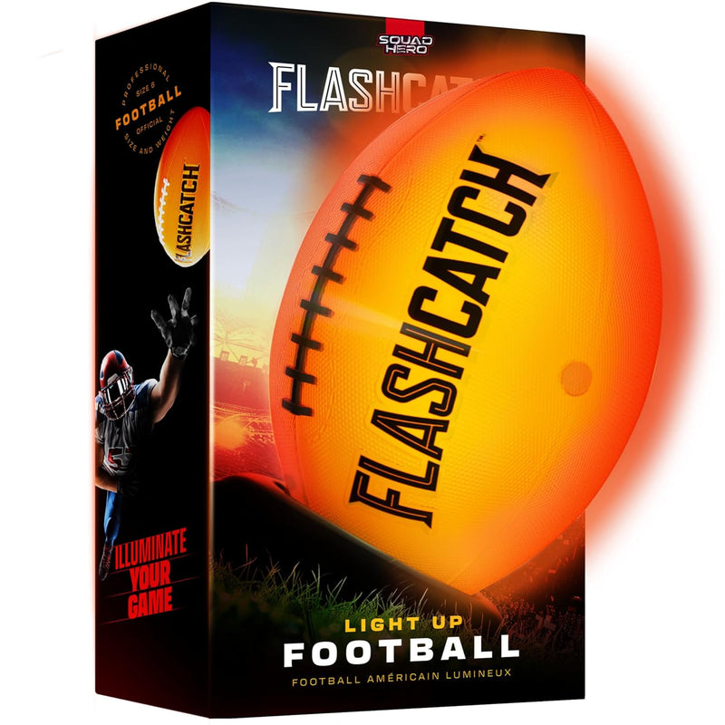 Light Up Football Glow In The Dark Ball No 6 Outdoor Sports Birthday Gifts