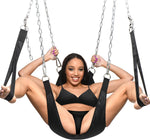 Adjustable Nylon Sling with Removable Stirrups ā Durable & Compatible Support Strap