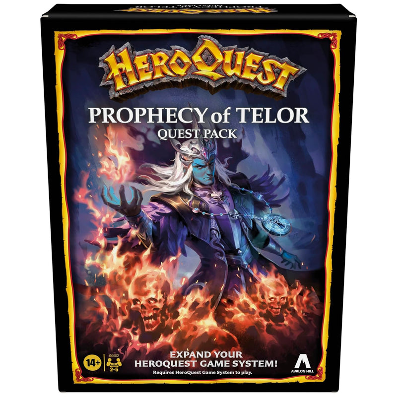 Avalon Hill HeroQuest Prophecy of Telor Quest Pack, Requires HeroQuest Game