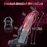 Knot Penis Sleeve Cock Sleeve With Penis Ring,Reusable Penis Extender Enhance Male Endurance,Male Sex Toys Elastic Ultra-Soft Silicone Penis Pump To Enlarge Prolong For Men & Couples
