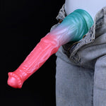 9.7'' Fantasy Horse Dildo with Suction Cup, Silicone Dragon Dildo for Couples