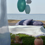 Cooling Cotton Waffle Queen Size Blanket - Lightweight Breathable Blanket Of Rayon Derived From Bamboo For Hot Sleepers, Luxury Throws For Bed, Couch And Sofa, Ivory, 90X90 Inches