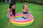 2.8ft x 10in Sunset Glow Inflatable Colorful Baby Swimming Pool (2 pack)