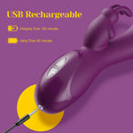 App-Controlled Triple Stimulation Vibrator – Clitoral, G-Spot & A-Spot Pleasure