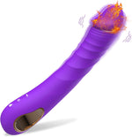 Heated G-Spot Vibrator for Couples – 10 Modes, Realistic Dildo & Anal Stimulator