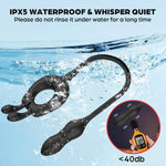 4-in-1 Thrusting Prostate Massager for Men, 10 Vibration & Thrust Modes, Remote