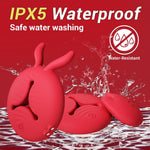 4-in-1 APP Remote Control Vibrating Nipple Clamps & Stimulator for Women