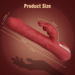 Wriggling Rabbit Vibrator with 10 Modes & 3 Speeds – Waterproof & Rechargeable