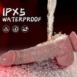 360° Rotating Thrusting Dildo – Realistic Vibrator with Heating, Remote & 9 Modes