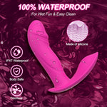 Realistic Vibrating Dildo – 9 Modes, Waterproof, Wearable Adult Toy for Women
