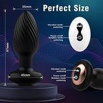 360° Rotating Prostate Massager – APP Control Vibrating Anal Plug with 9 Modes