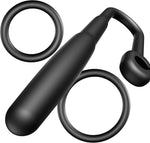 Silicone Urethral Sound with Dual Rings – Designed for Experienced Users & Long Wear