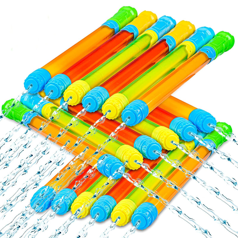 Sloosh 24 pcs Water Blaster Soaker Gun Water Squirter Water Soaker for Kids