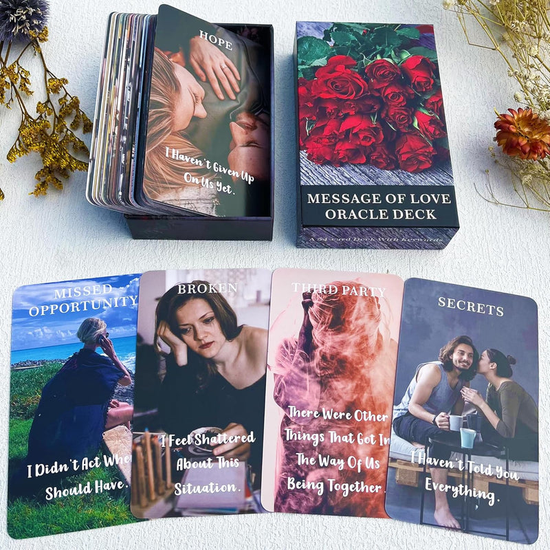 Message Of Love Oracle Cards, Oracle Cards For Beginners, Including Love, R