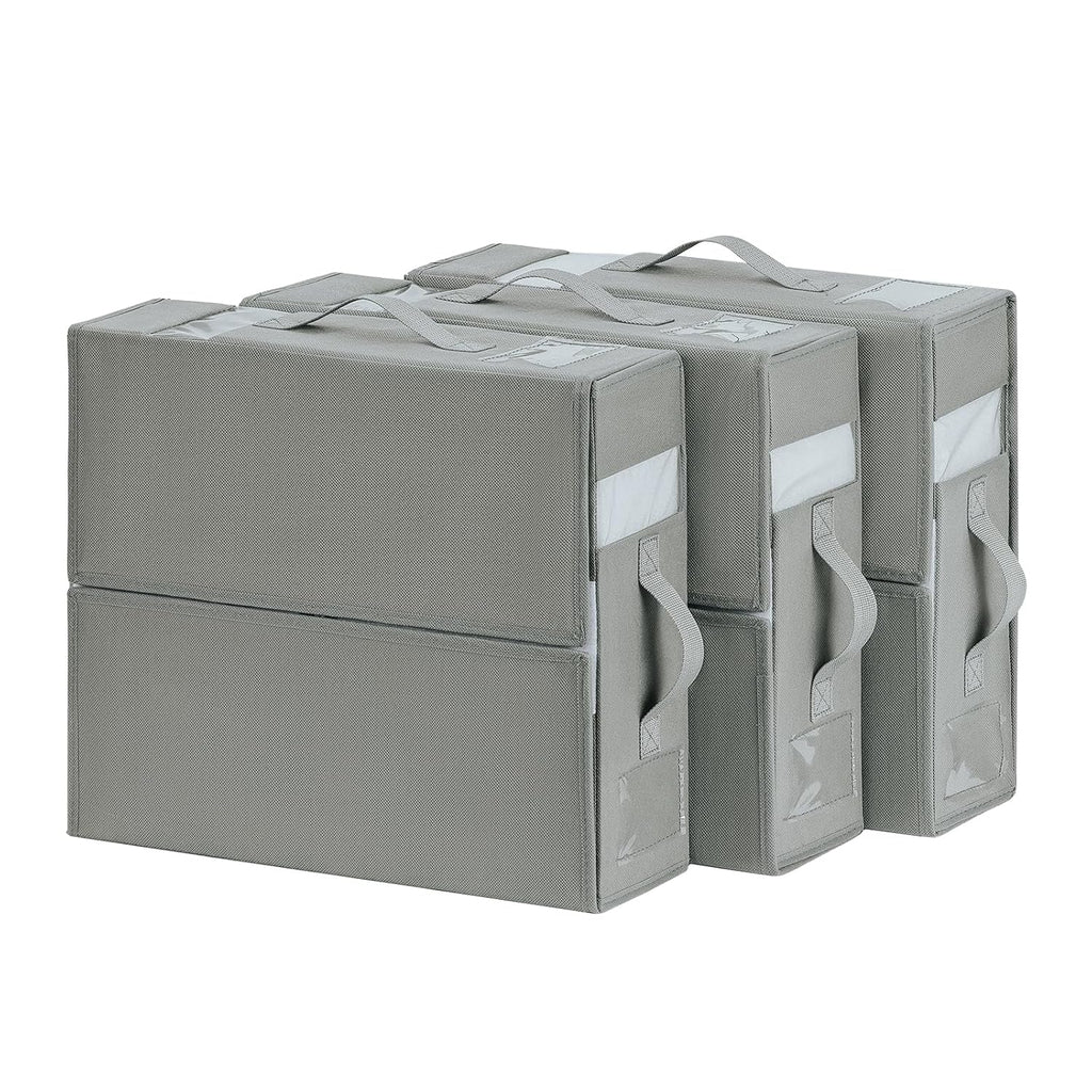 Sheet Organizers And Storage 3 Pack, Linen Closet Storage Organizer Sh ...