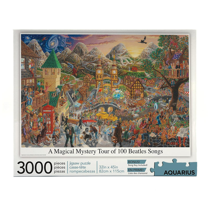 Aquarius The Beatles Magical Mystery Tour (3000 Piece Jigsaw Puzzle) - Offi