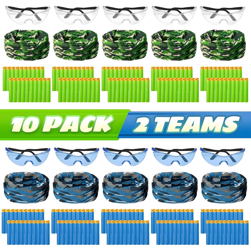 Party Supplies Compatible For Nerf 10 Kids Pack Boys Birthday Party Guns Wa