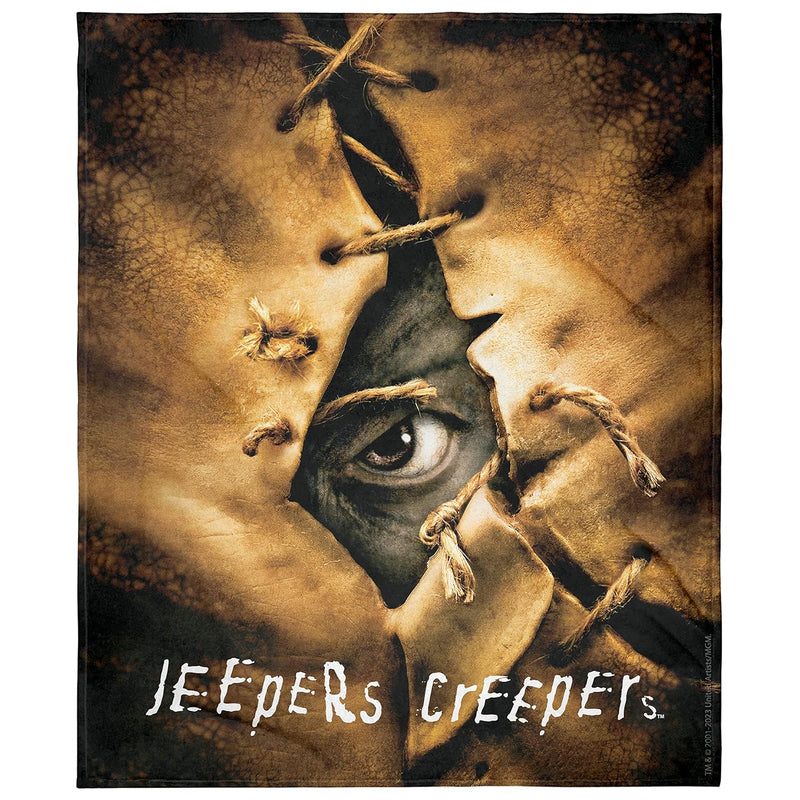Mgm Jeepers Creepers Horror Super Soft And Cuddly Plush Fleece Throw Blanket
