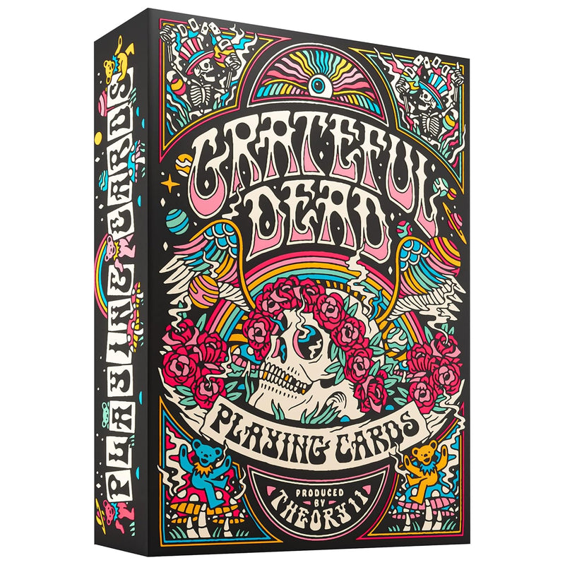 Grateful Dead Playing Cards Premium Deck With Iconic Band Themed Artwork