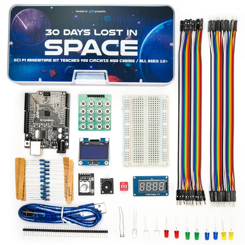 Adventure Kit: 30 Days Lost In Space For Exploratory Skills Arduino Ide Com