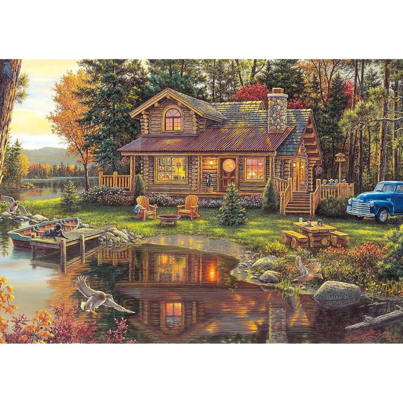 Buffalo Games Kim Norlien Peace Like A River 300 Large Piece Jigsaw Puzzle