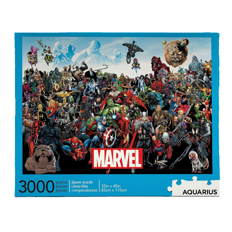 Aquarius Marvel Puzzle Cast (3000 Piece Jigsaw Puzzle) - Officially License
