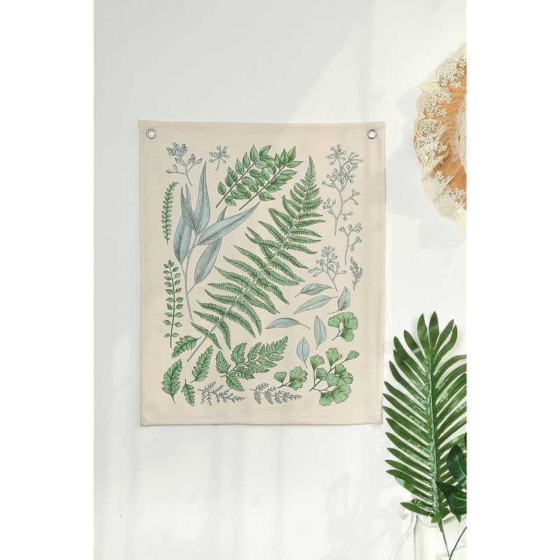 Botanical Tapestry, 16ร20 Small Poster Tapestry For Bedroom Wall Hanging Decor