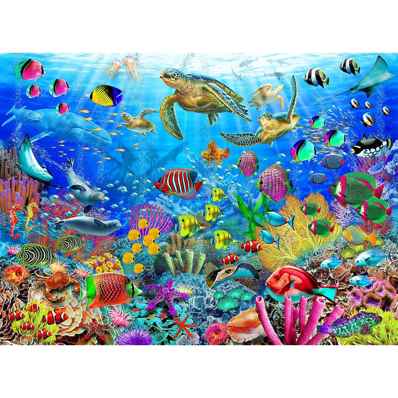 Puzzles For Kids Ages 4 6 Year Old Underwater World 100 Pieces For Kids Coo