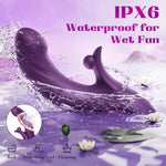 Thrusting Heated Vibrator – 10 Vibes, 7 Modes, G-Spot & Clitoral Stimulation