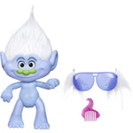 Dreamworks Trolls Glitterific Guy Diamond, Ages 4 And Up, Includes 2 Accessories