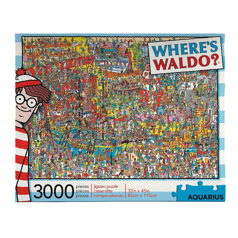 Aquarius Where's Waldo (3000 Piece Jigsaw Puzzle) - Officially Licensed Whe