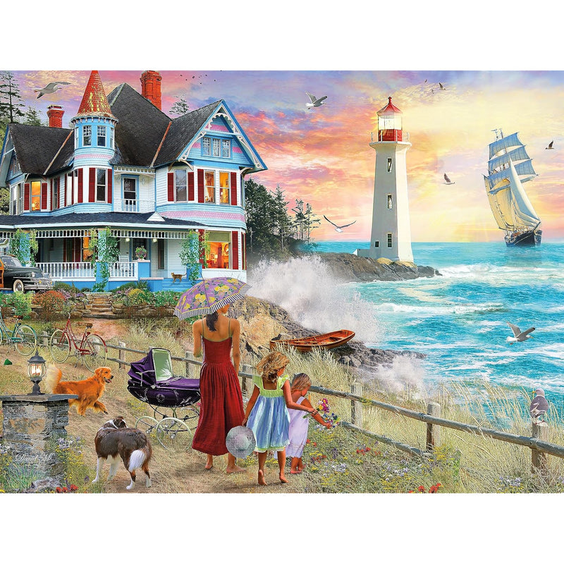 Ceaco - David Maclean - Picking Wildflowers - 300 Piece Jigsaw Puzzle
